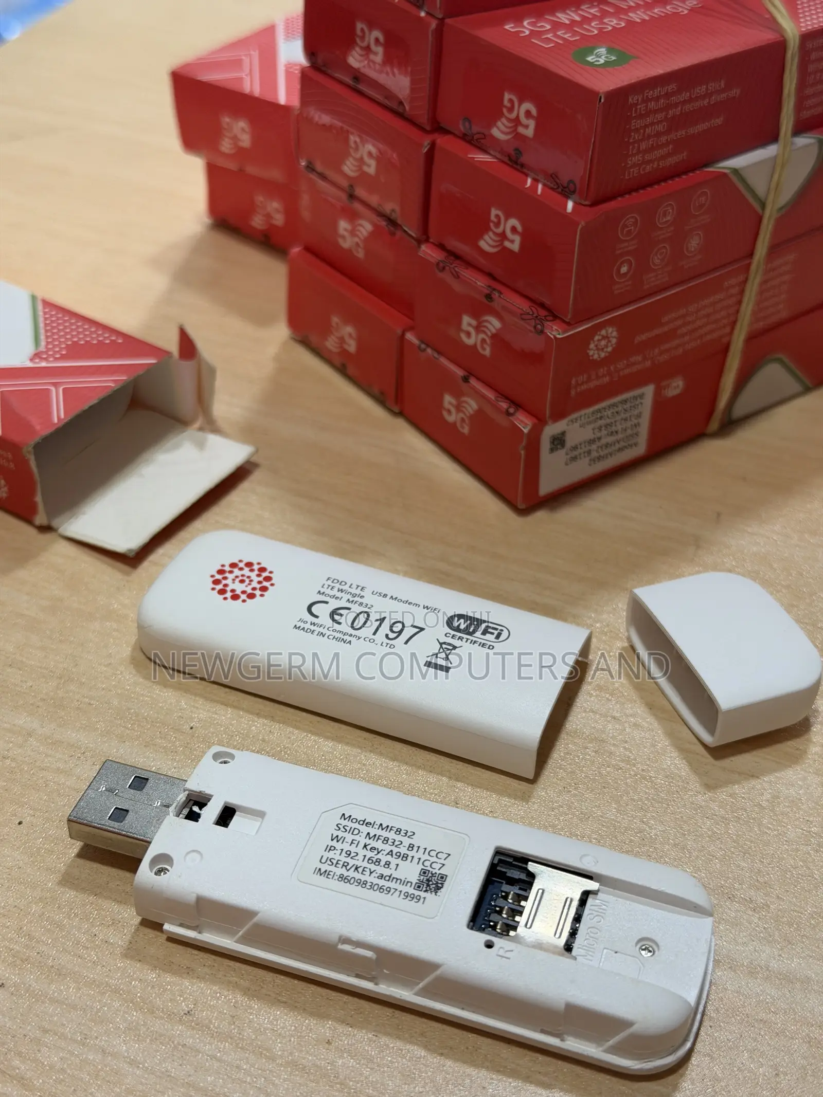 USB Modem With Hotspot 5g Wifi-6* Fast Internet