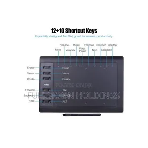 10×6 Vinsa Graphic Drawing Tablet Online Teaching, Graphic Art