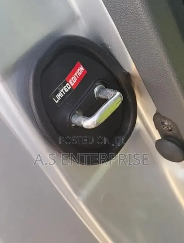 4pcs Silicone Car Door Lock Protective Cover Door Lock Shock Absorber