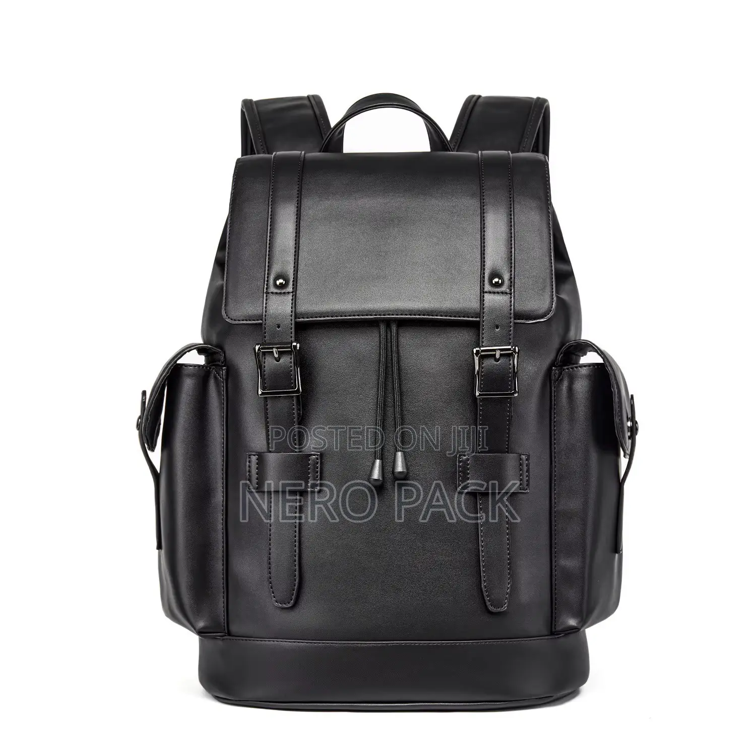 Luxury PU Leather Bag for Men’s Business, Travel Laptop Backpack