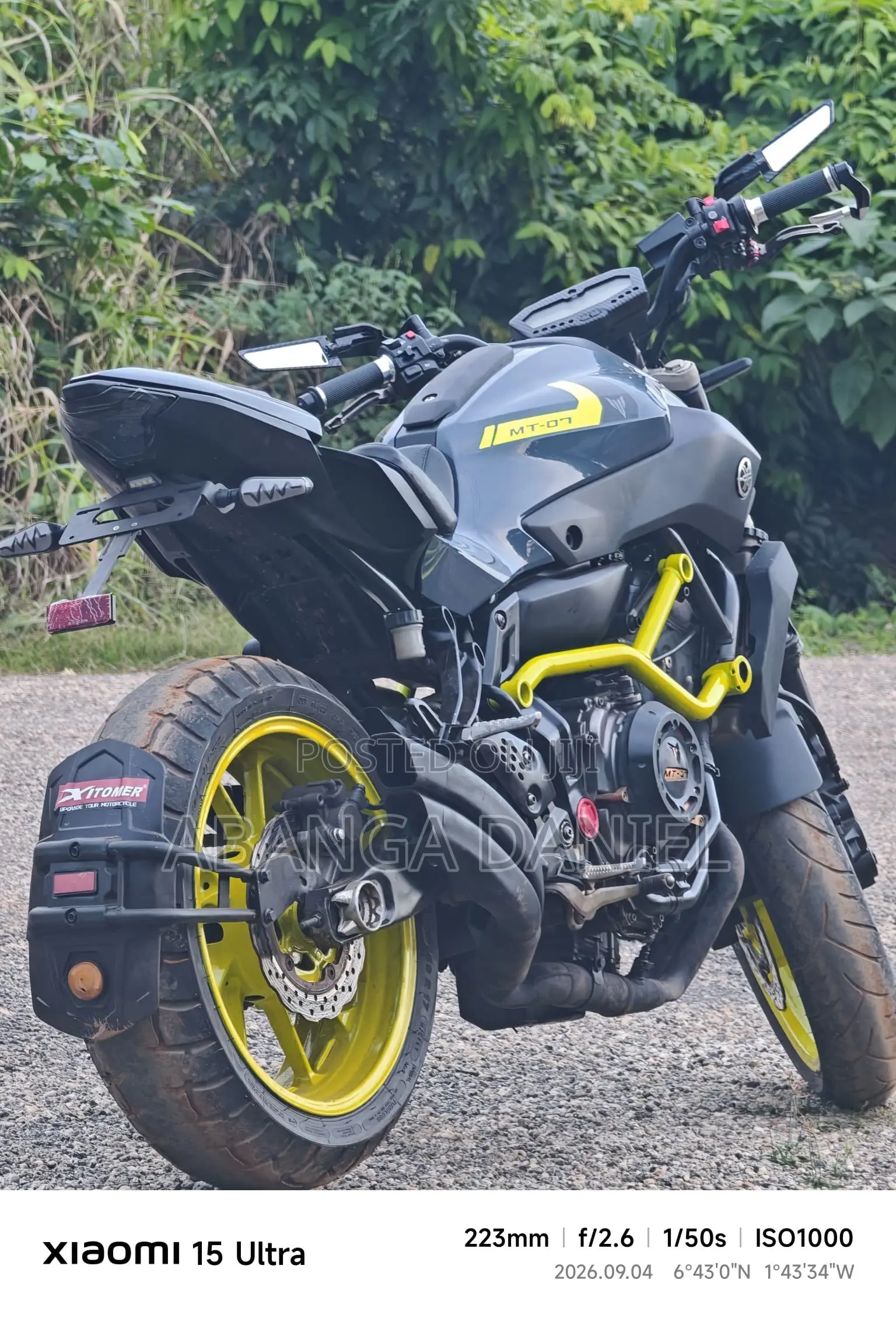 Yamaha MT-07 2017