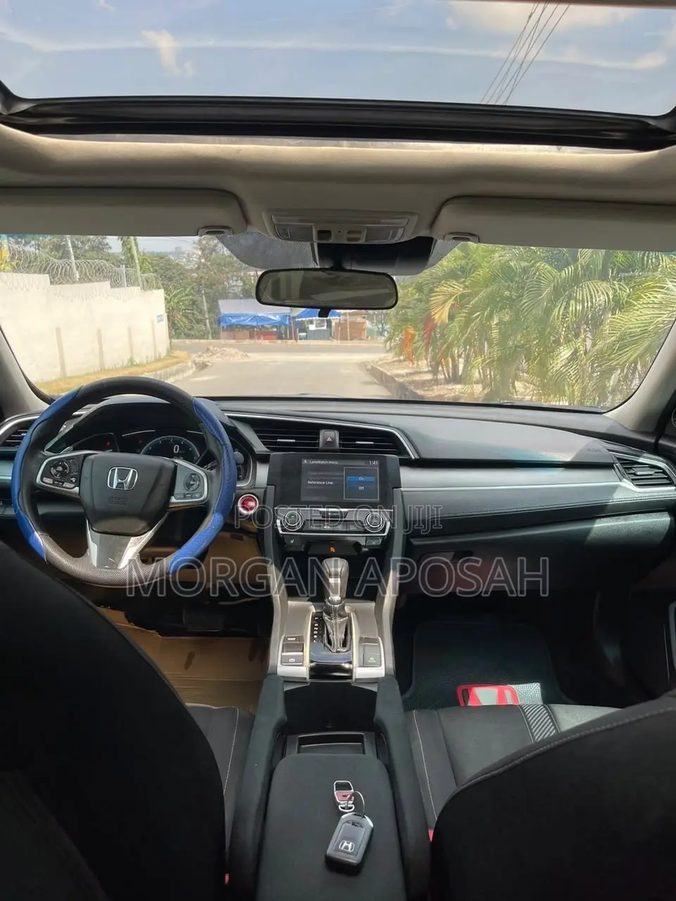 Honda Civic EX 4dr Sedan (2.0L 4cyl) 2017 Blue