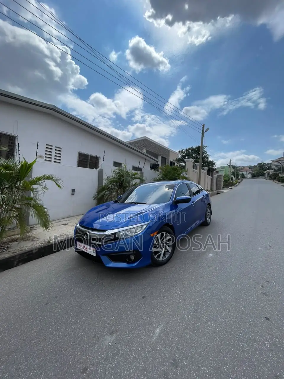Honda Civic EX 4dr Sedan (2.0L 4cyl) 2017 Blue