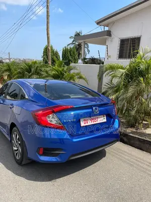 Honda Civic EX 4dr Sedan (2.0L 4cyl) 2017 Blue