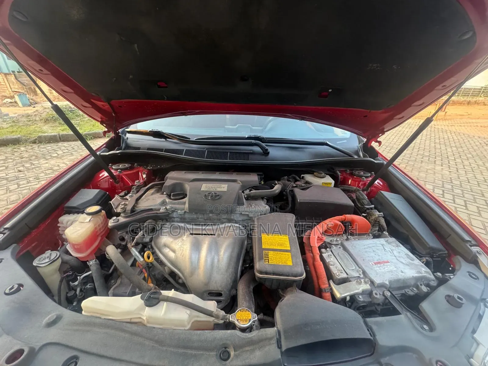 Toyota Camry XLE 4dr Sedan (2.5L 4cyl 6A) 2015 Red
