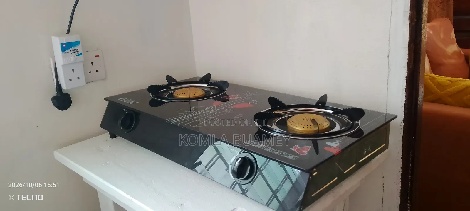 Furnished 1bdrm Apartment in Evelyn, Accra Metropolitan for rent