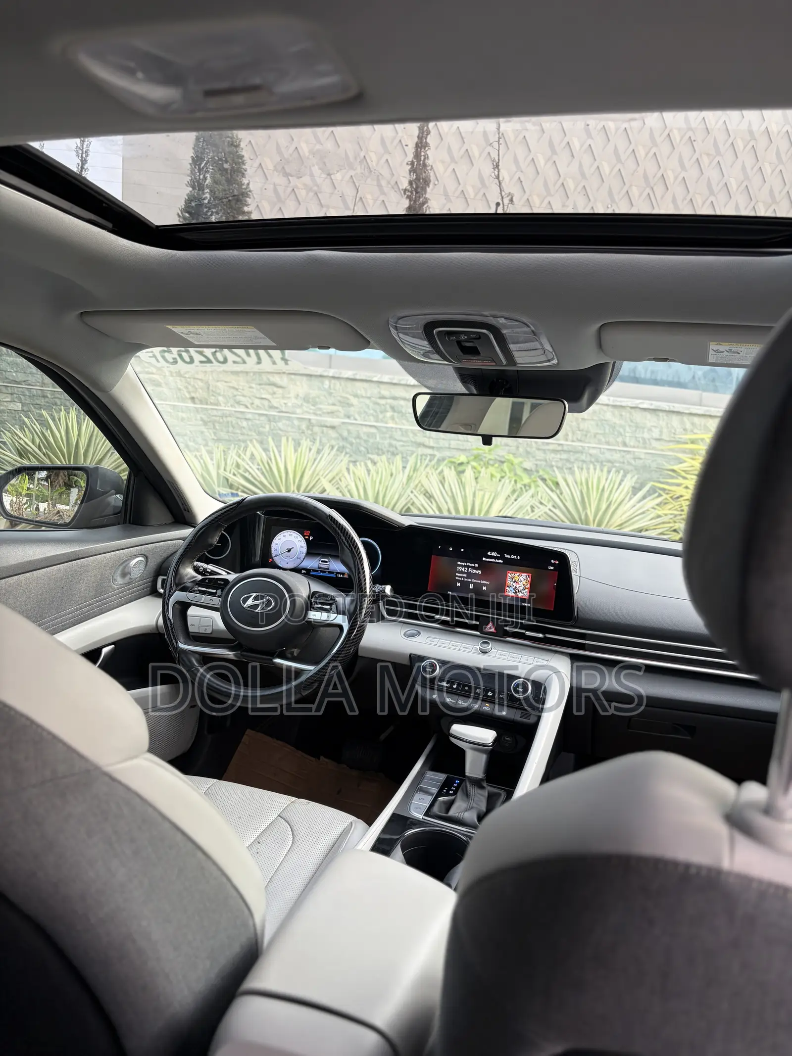 Hyundai Elantra 2023 Matt Black