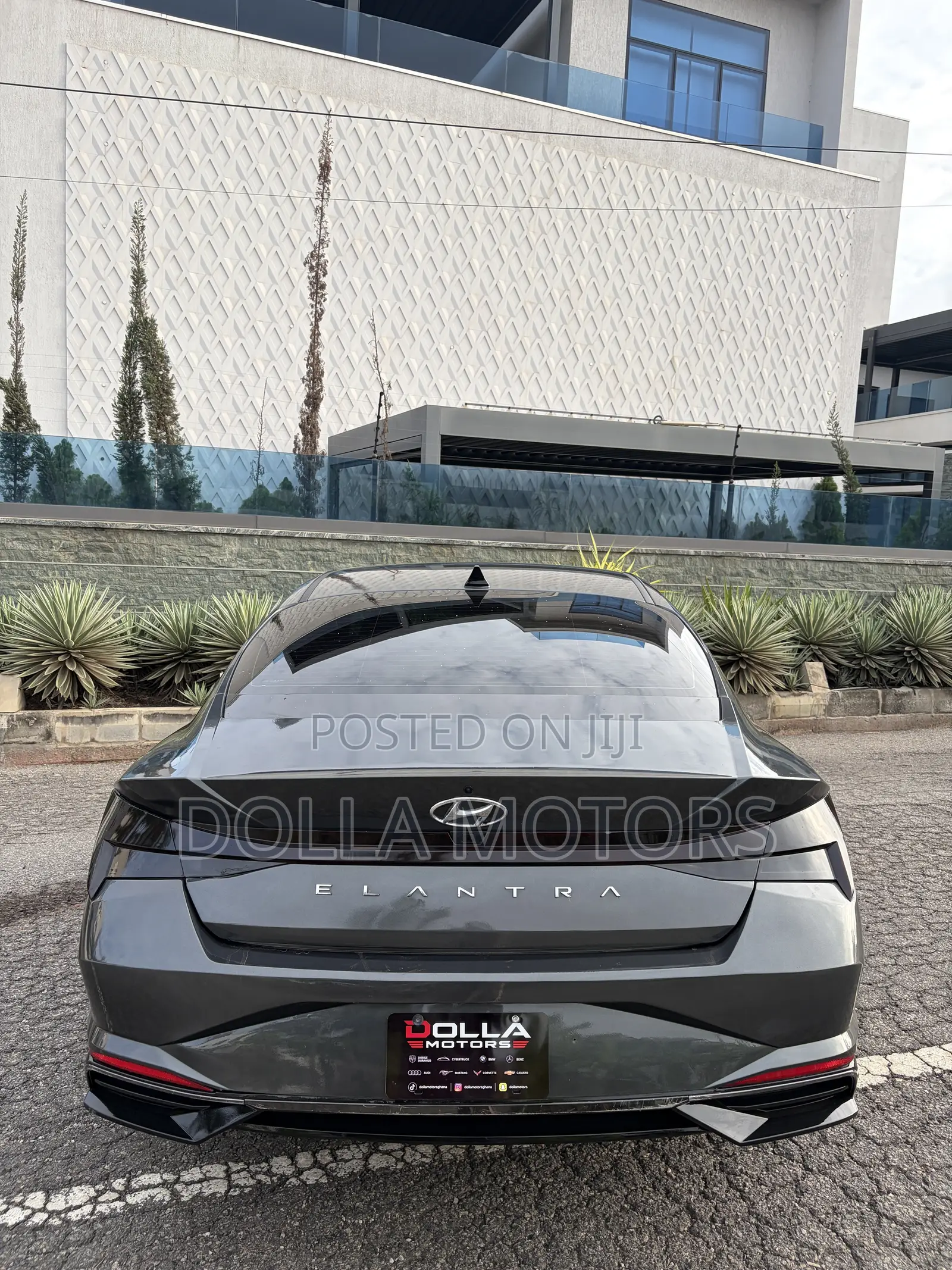 Hyundai Elantra 2023 Matt Black
