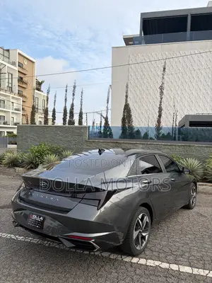 Hyundai Elantra 2023 Matt Black