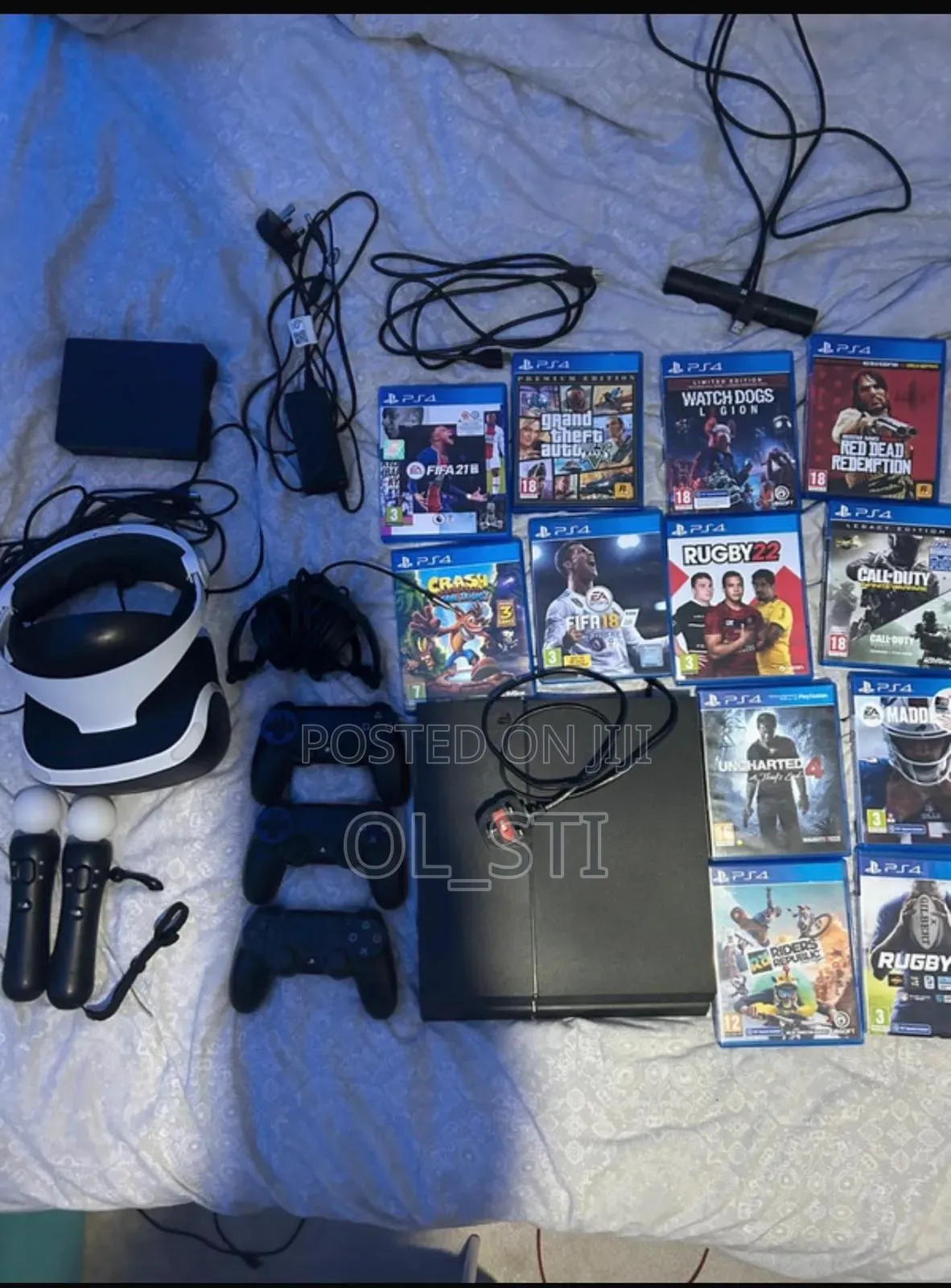 Playstation 4 With Accessories