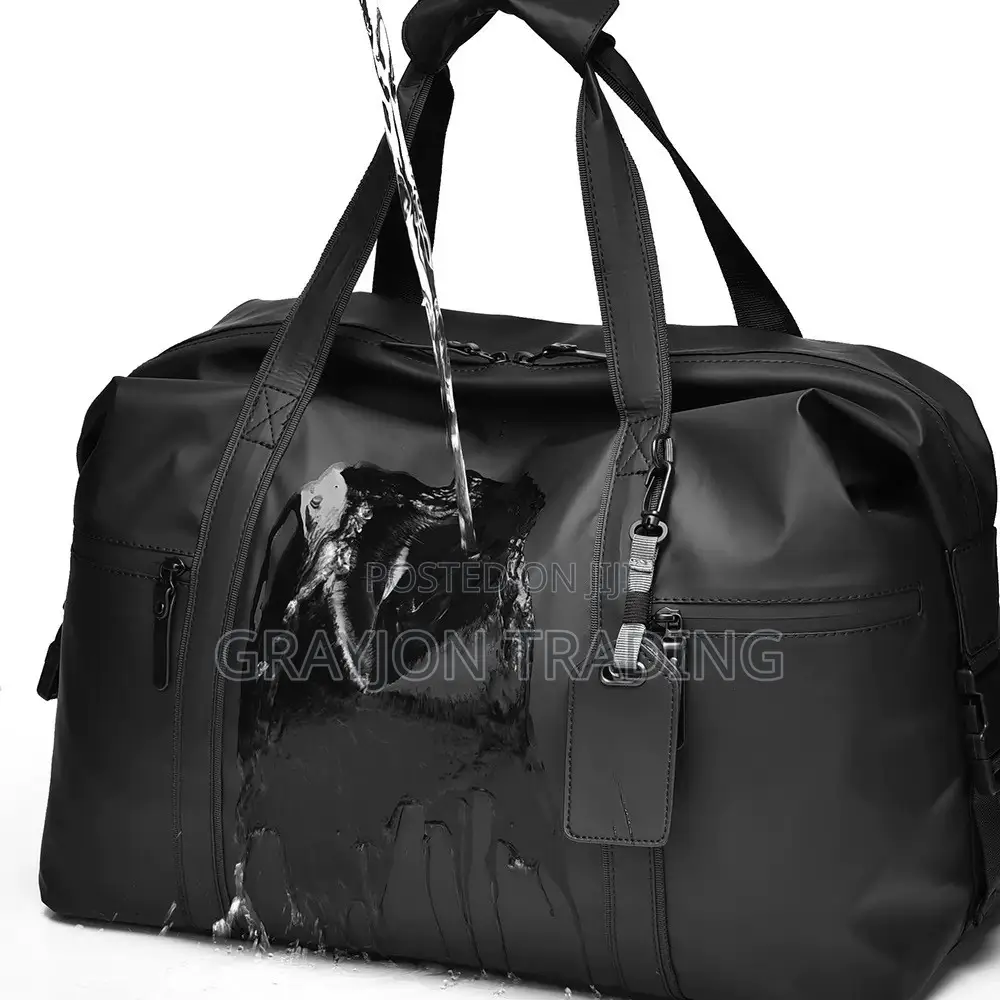 Duffel Water/Dust Proof Leather Bag
