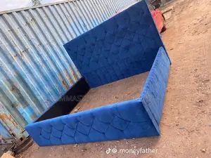 Affordable Leather Double Bed Available in Different Colors