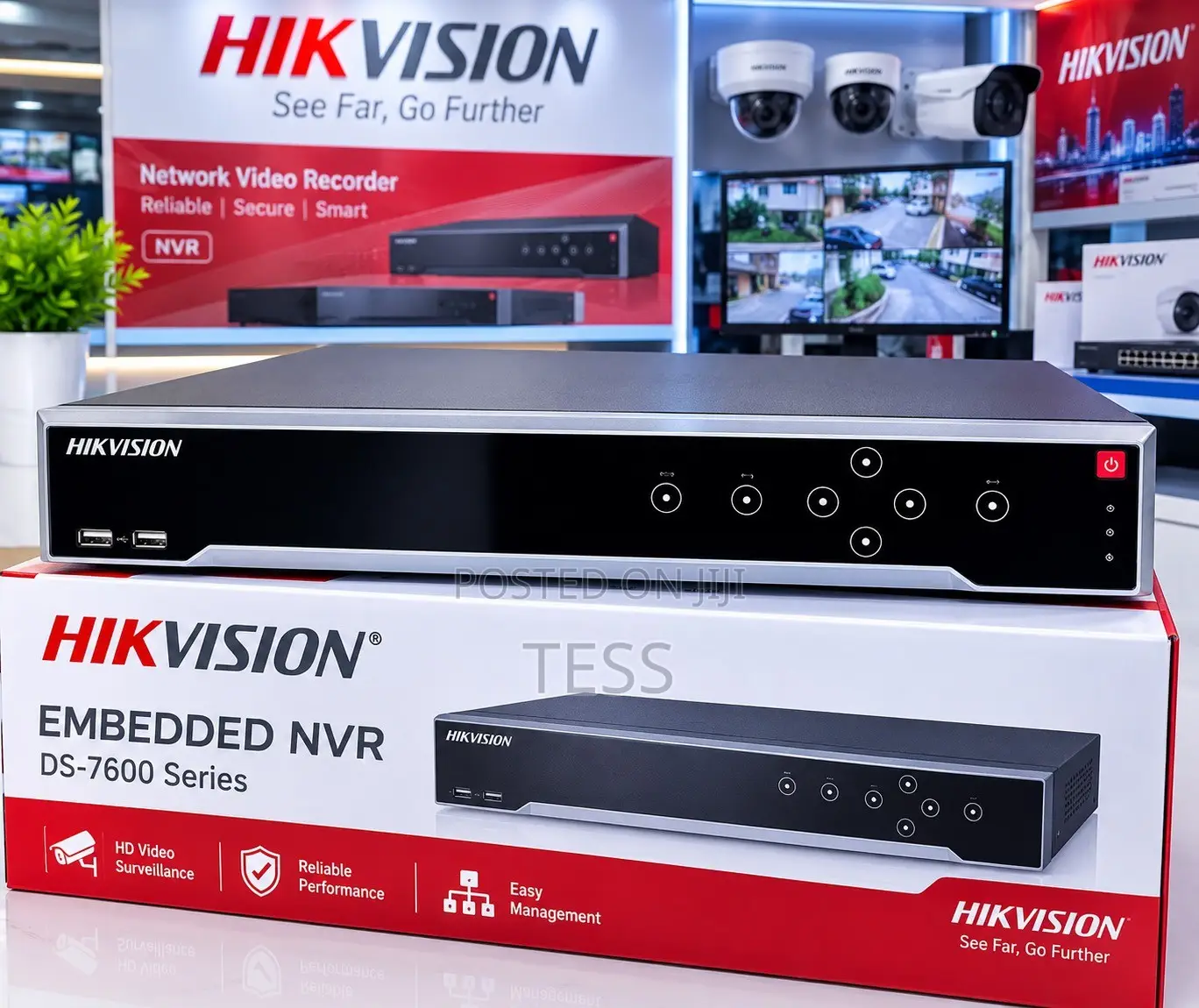 Hikvision 64ch NVR Non Poe 4hdd Slot Ds-7764ni-M4