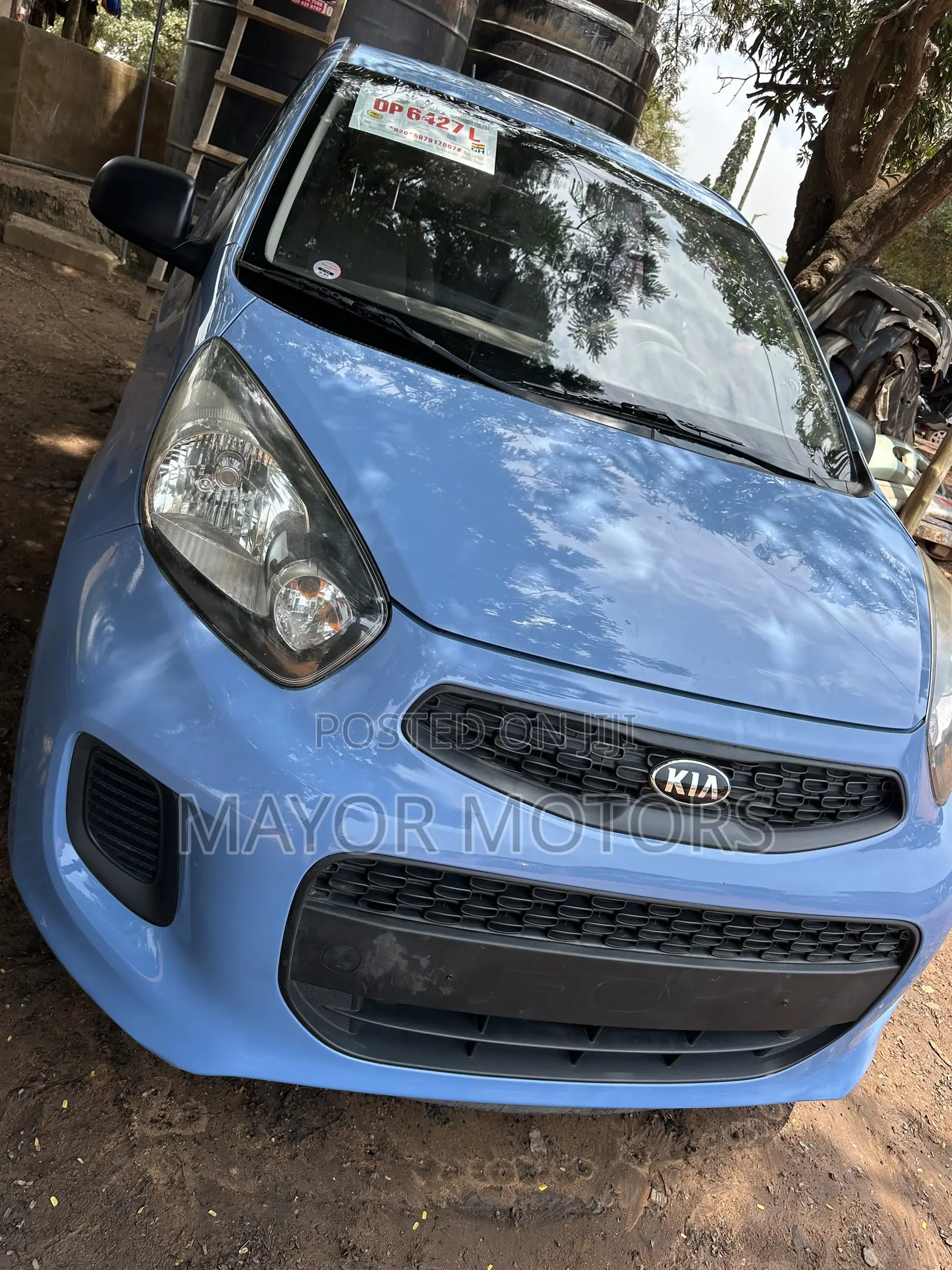 Kia Morning 2016 Blue