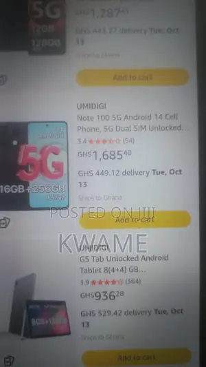 New Umidigi C Note 2 64 GB Black