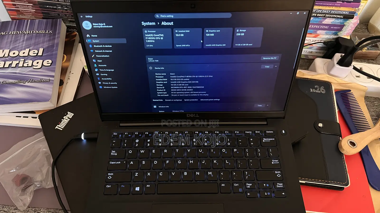 Laptop Dell Latitude 7390 16GB Intel Core i7 SSD 256GB