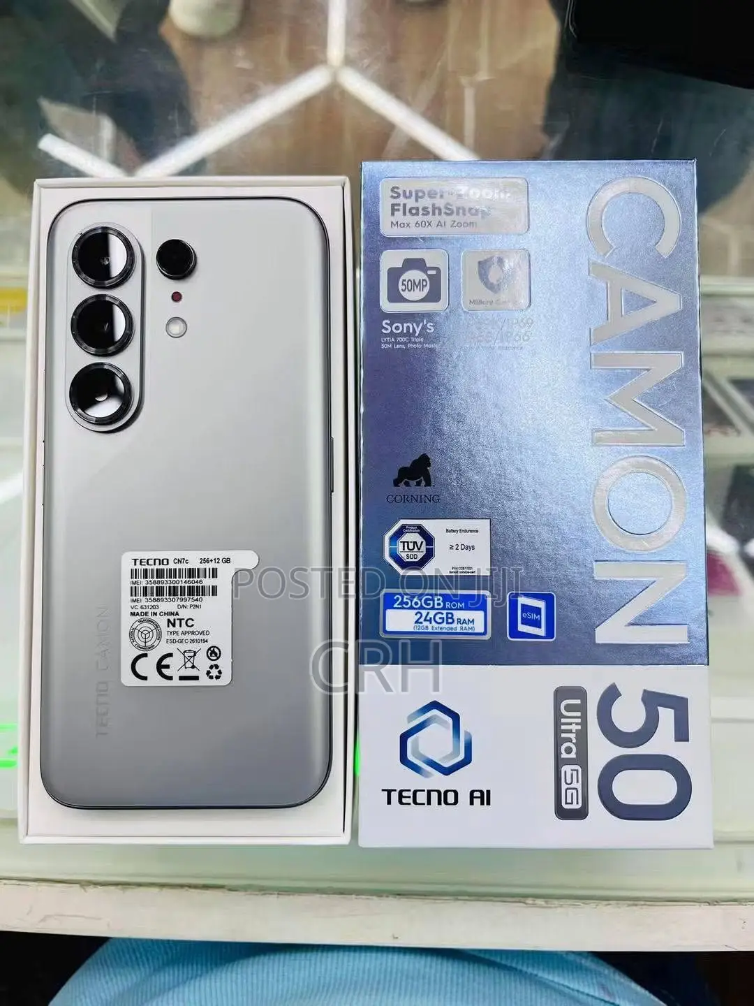 Tecno Camon 50 Ultra 512 GB Gray