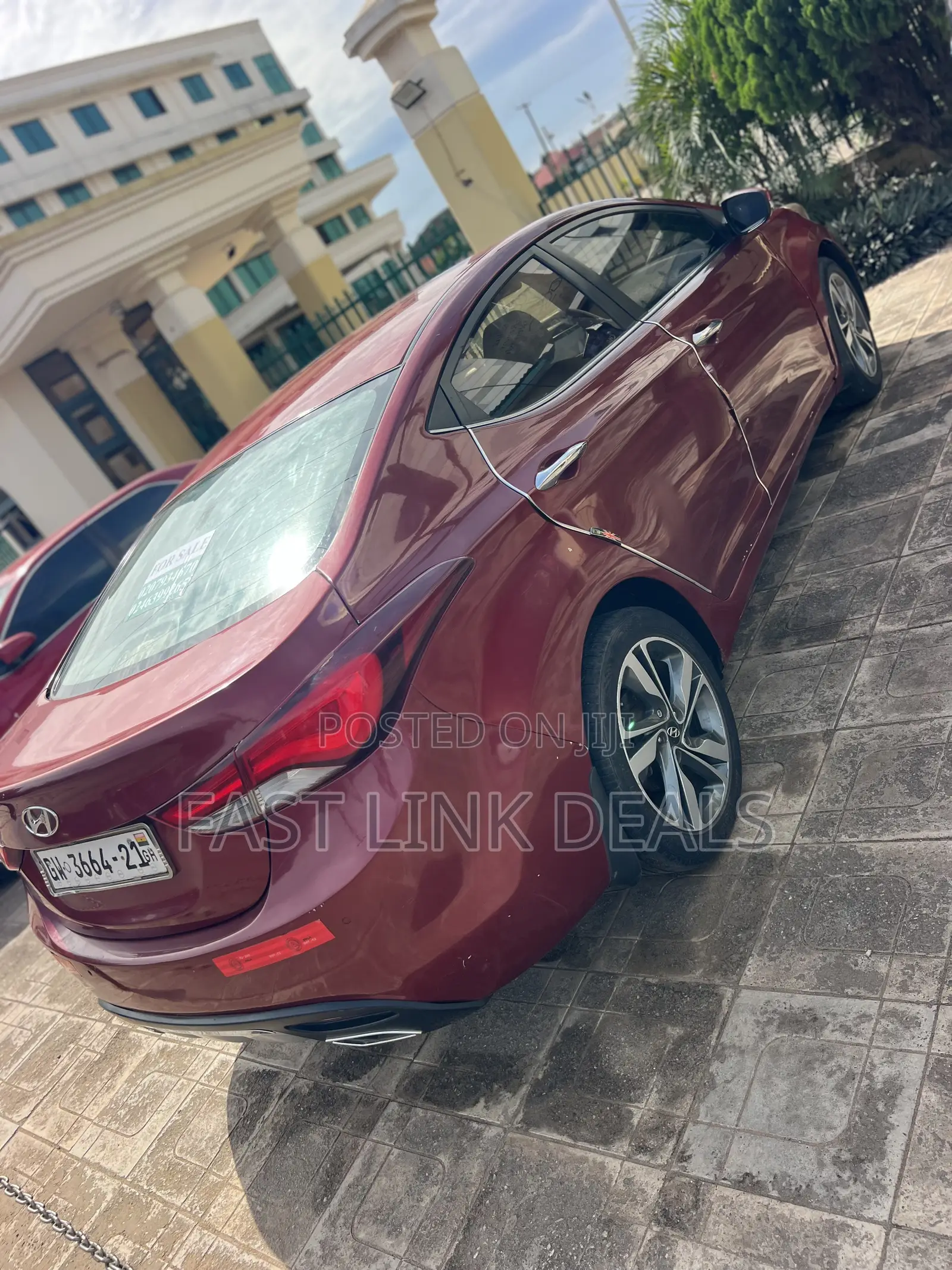 Hyundai Avante 2013 Red