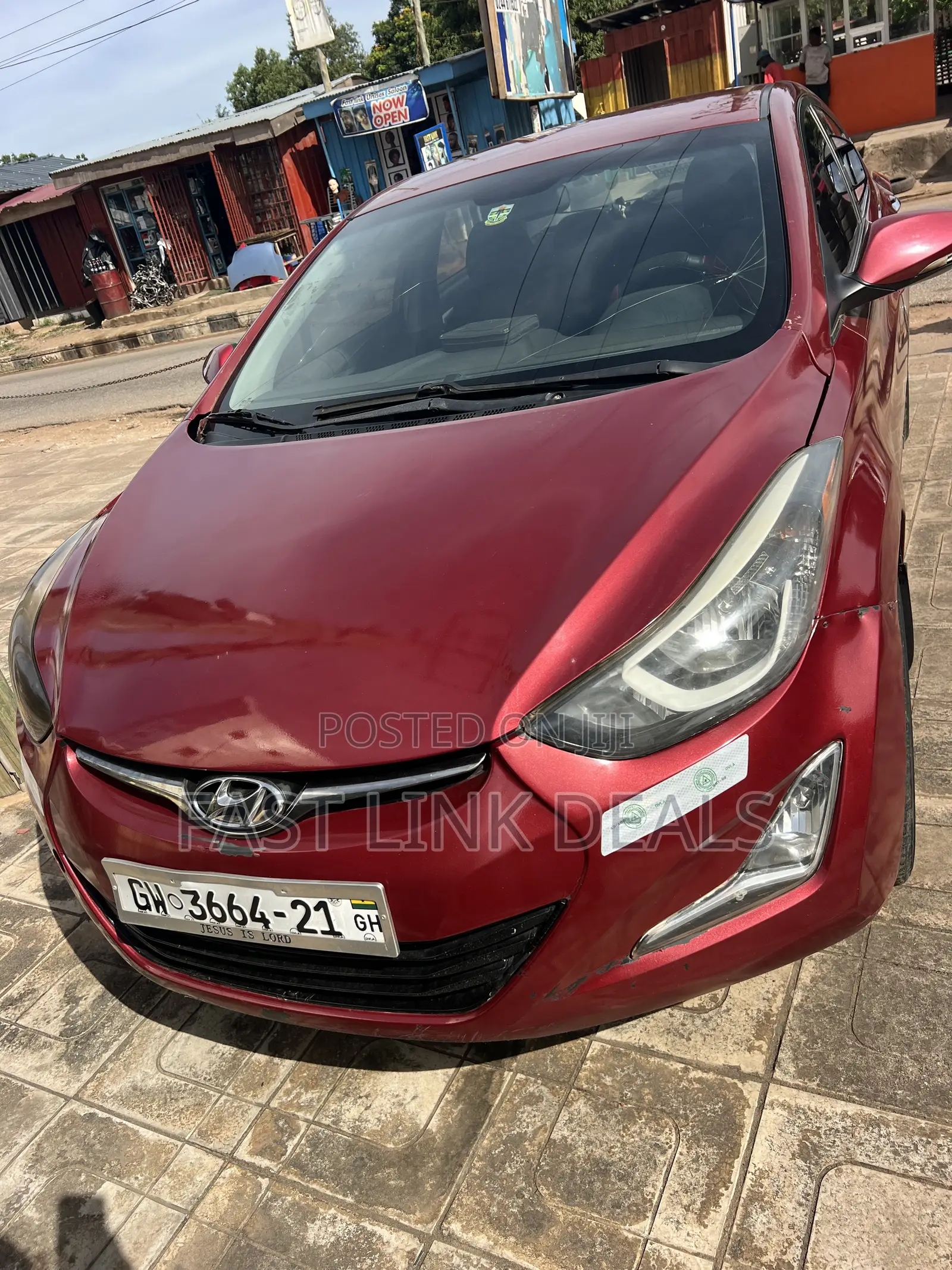 Hyundai Avante 2013 Red