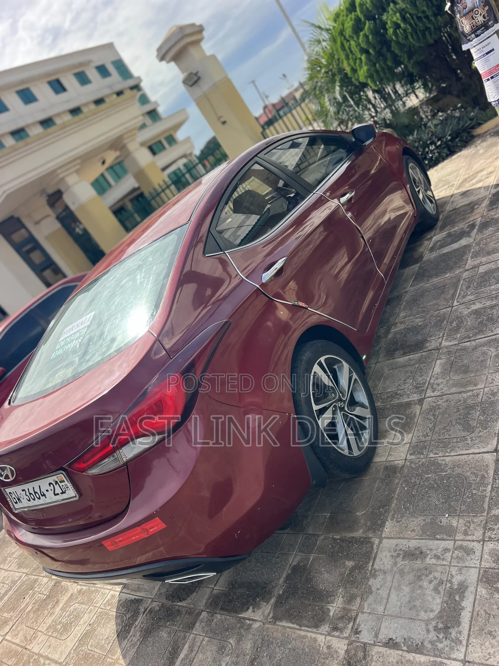 Hyundai Avante 2013 Red