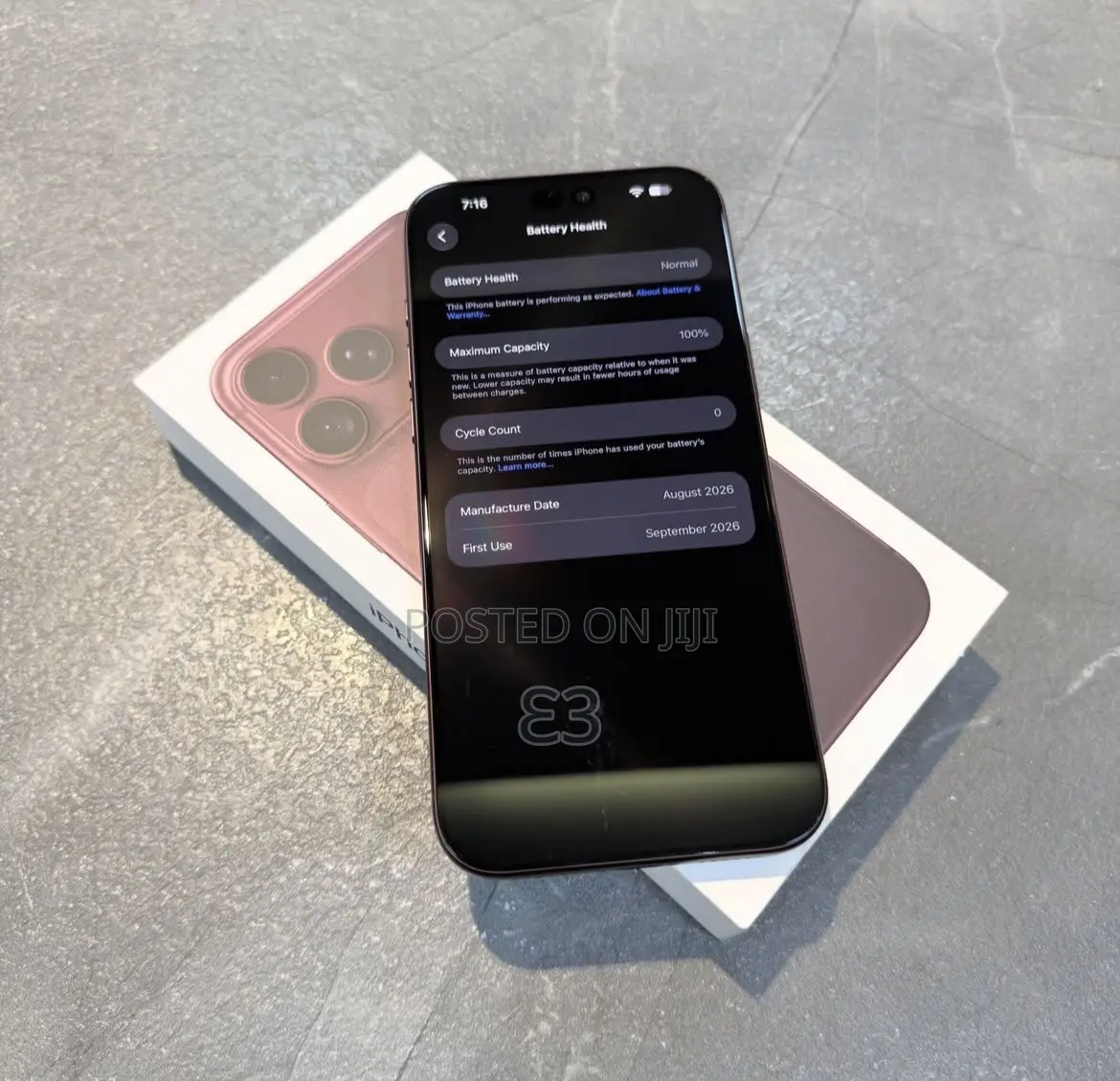 New Apple iPhone 18 Pro Max 256 GB Bronze