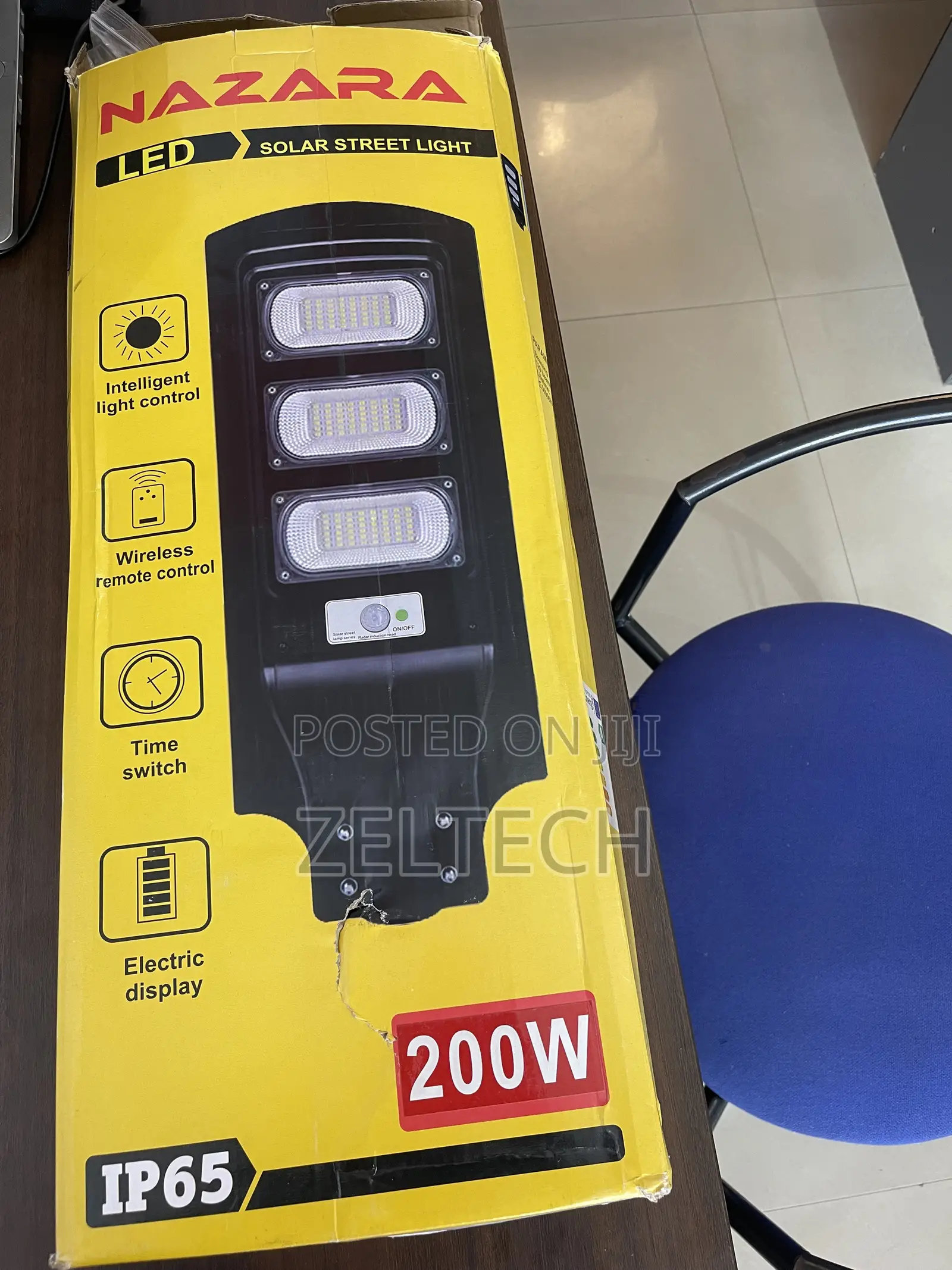 Nazara Solar Street Light 200w