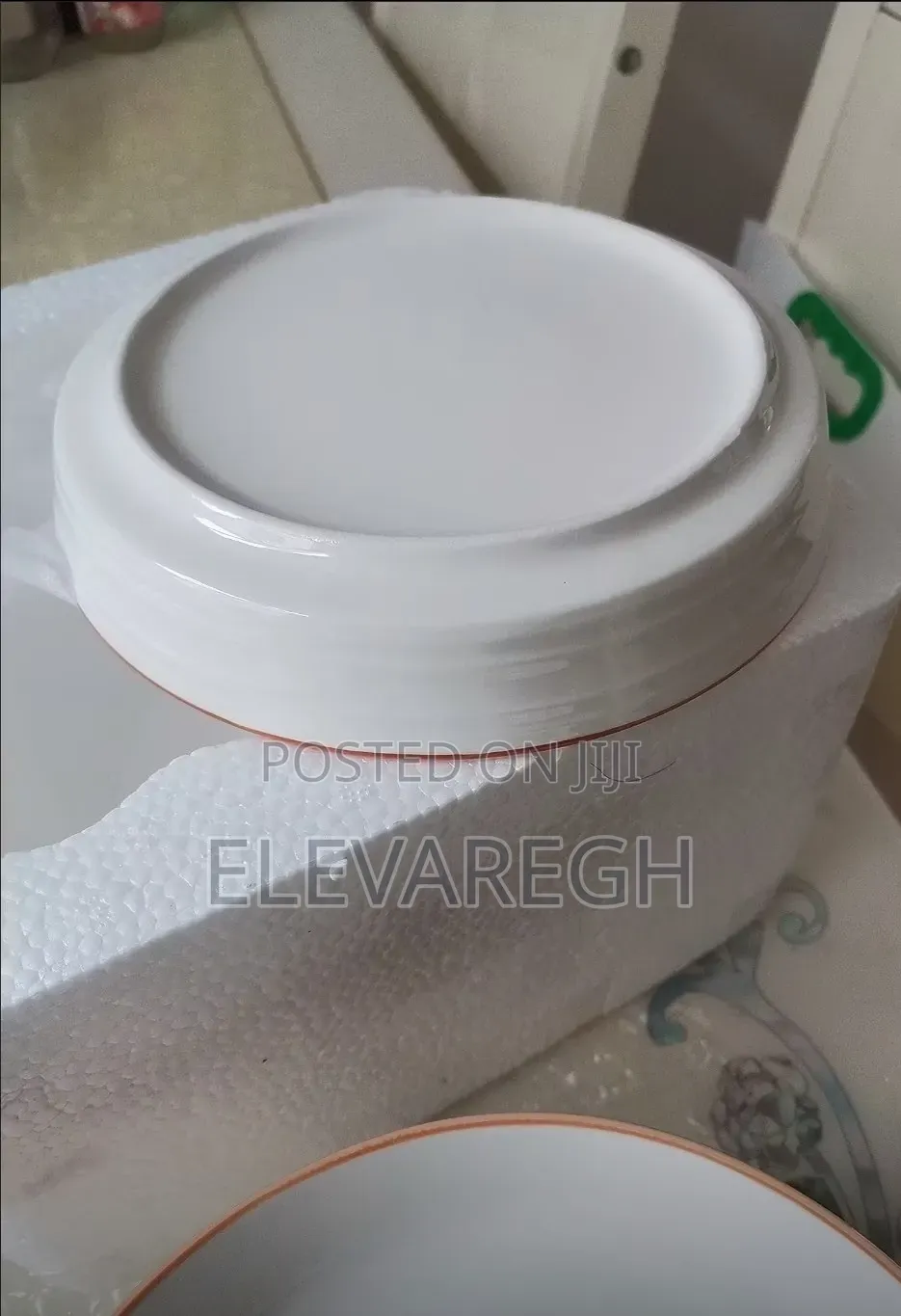 Ceramic Shallow Bowls (6 Pieces Set)