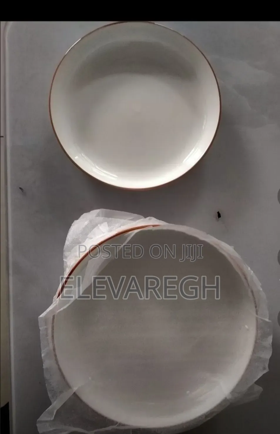 Ceramic Shallow Bowls (6 Pieces Set)