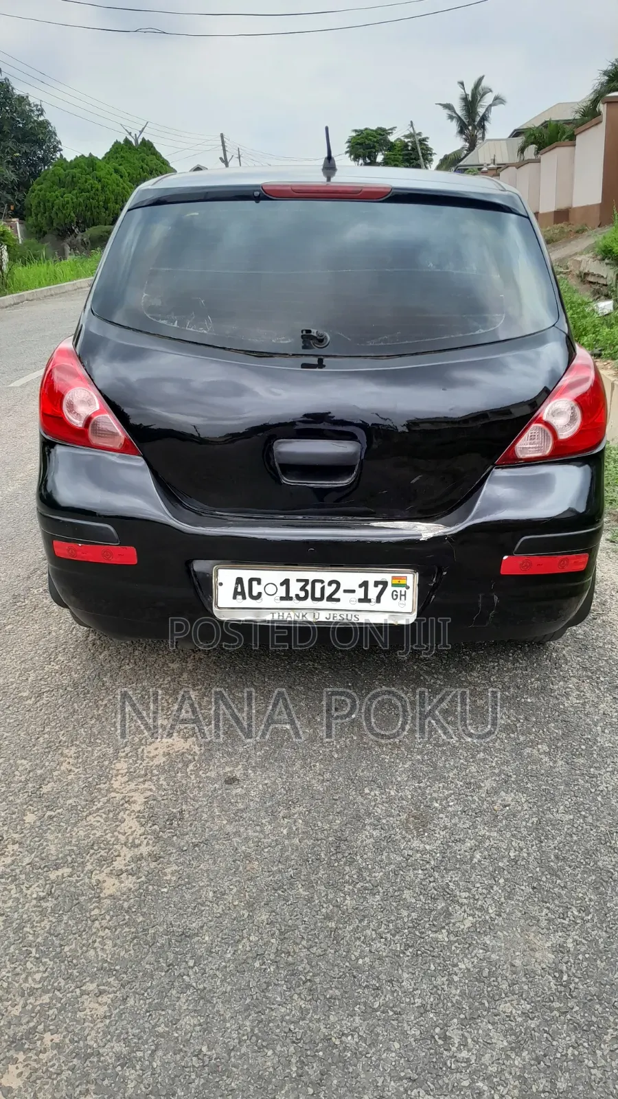 Nissan Versa 2008 Black
