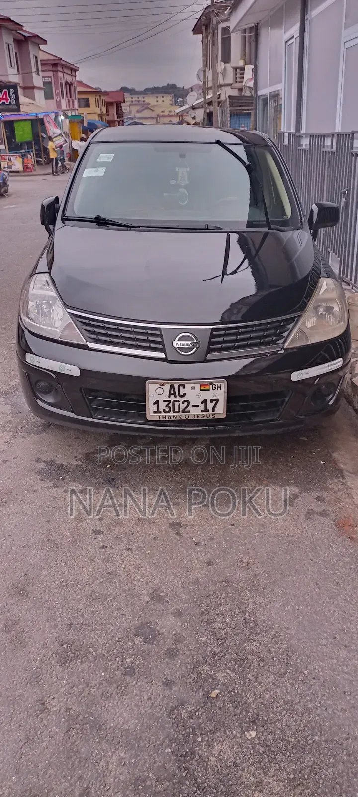 Nissan Versa 2008 Black