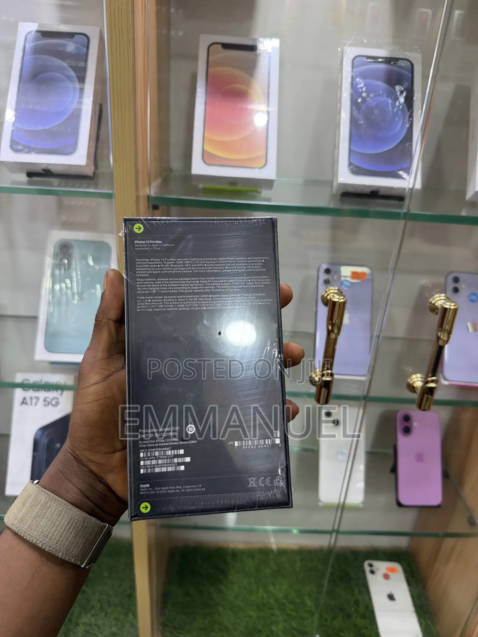 New Apple iPhone 13 Pro Max 256 GB Gold