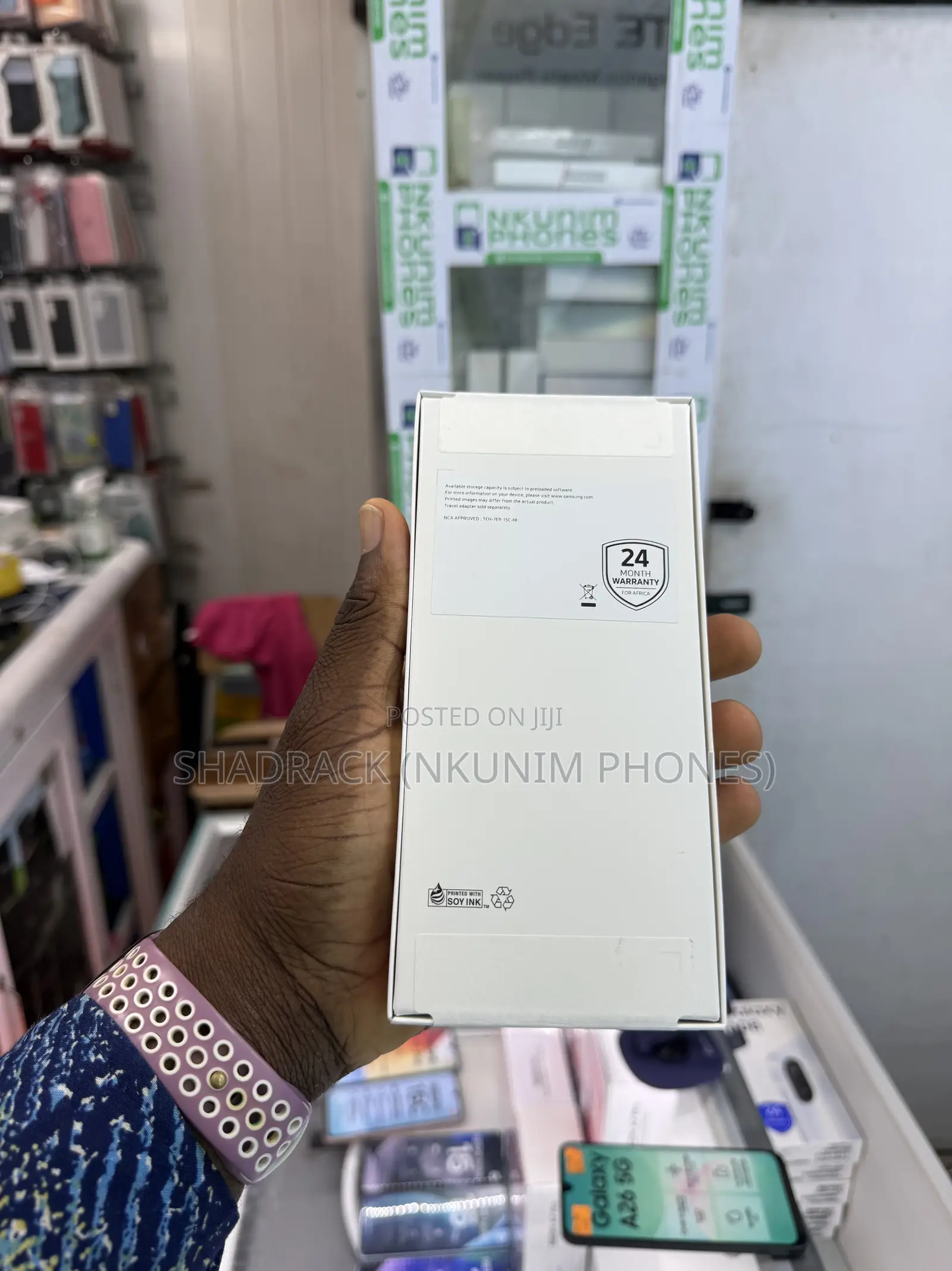 New Samsung Galaxy A07 64 GB Purple