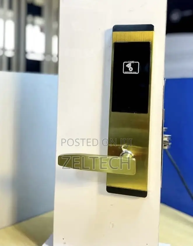 Pulmos Hotel Door Lock Gold
