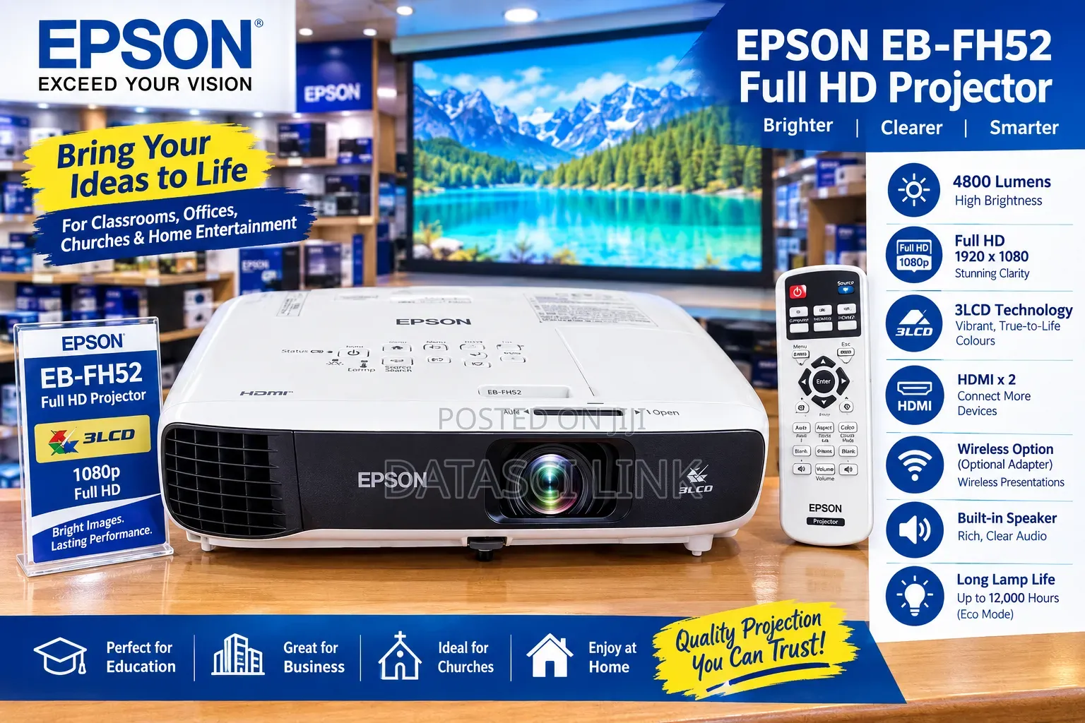 Epson Smart Full Hd Projector