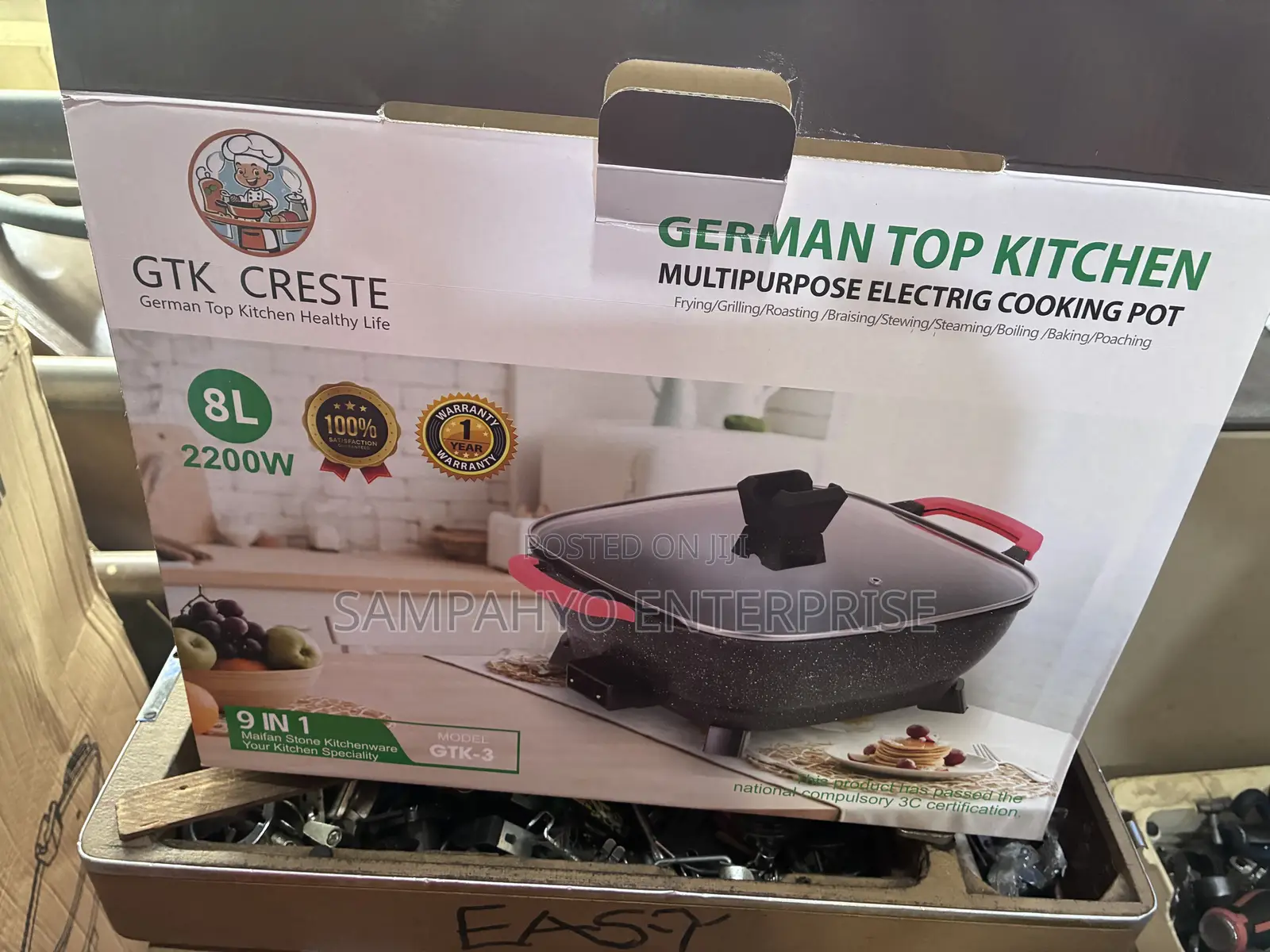 Multi Purpose Electric Cooking Pot