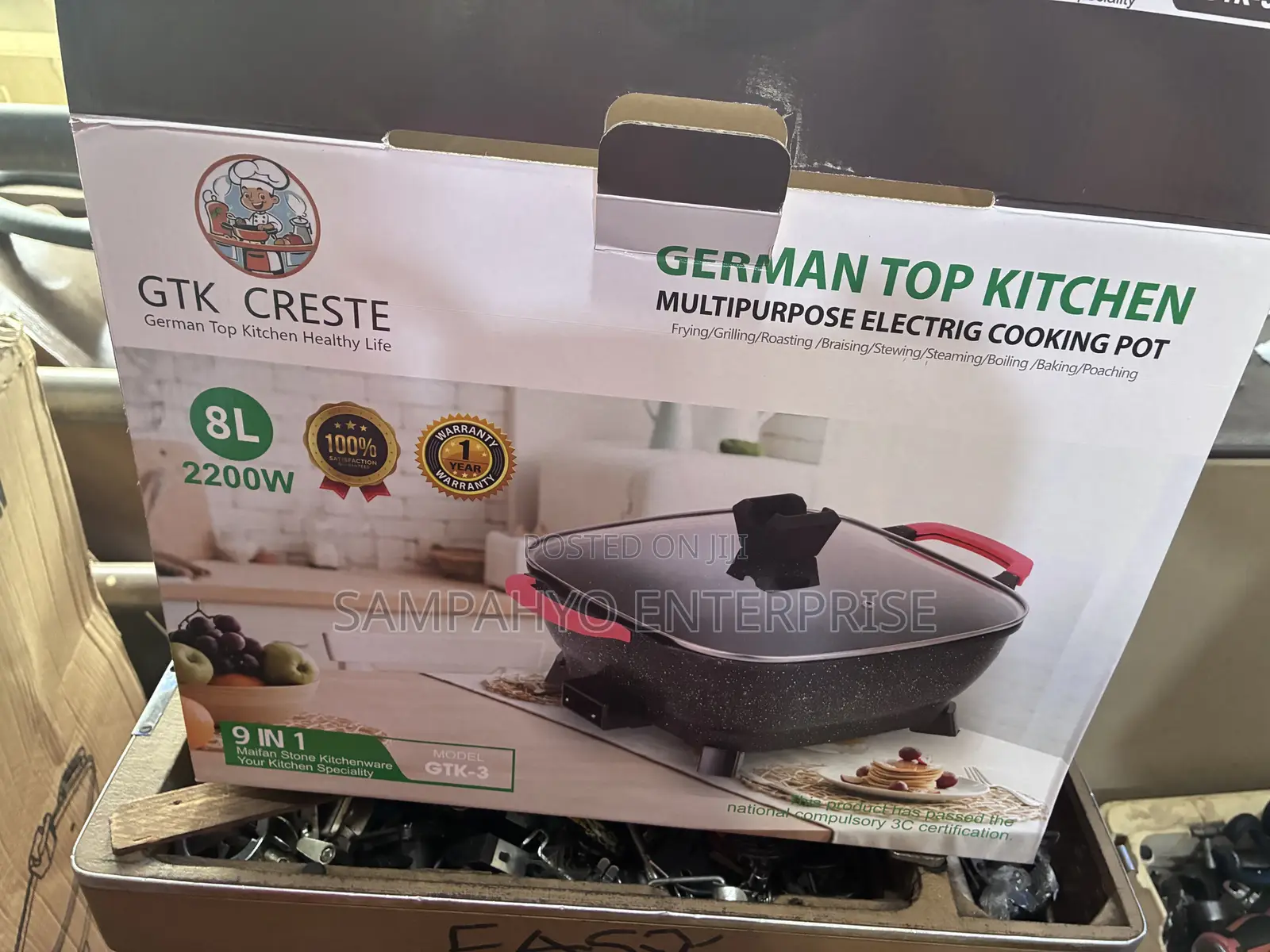 Multi Purpose Electric Cooking Pot