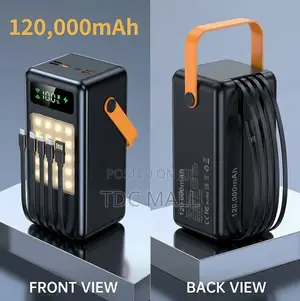 120,000w Original Power Bank - The Power Pack