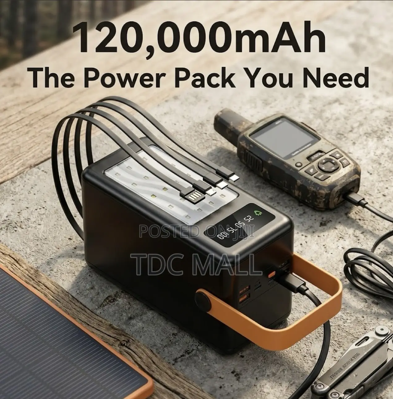 120,000w Original Power Bank - The Power Pack