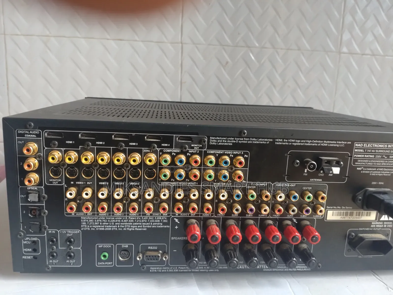 NAD T 747 Home Theater Amplifier
