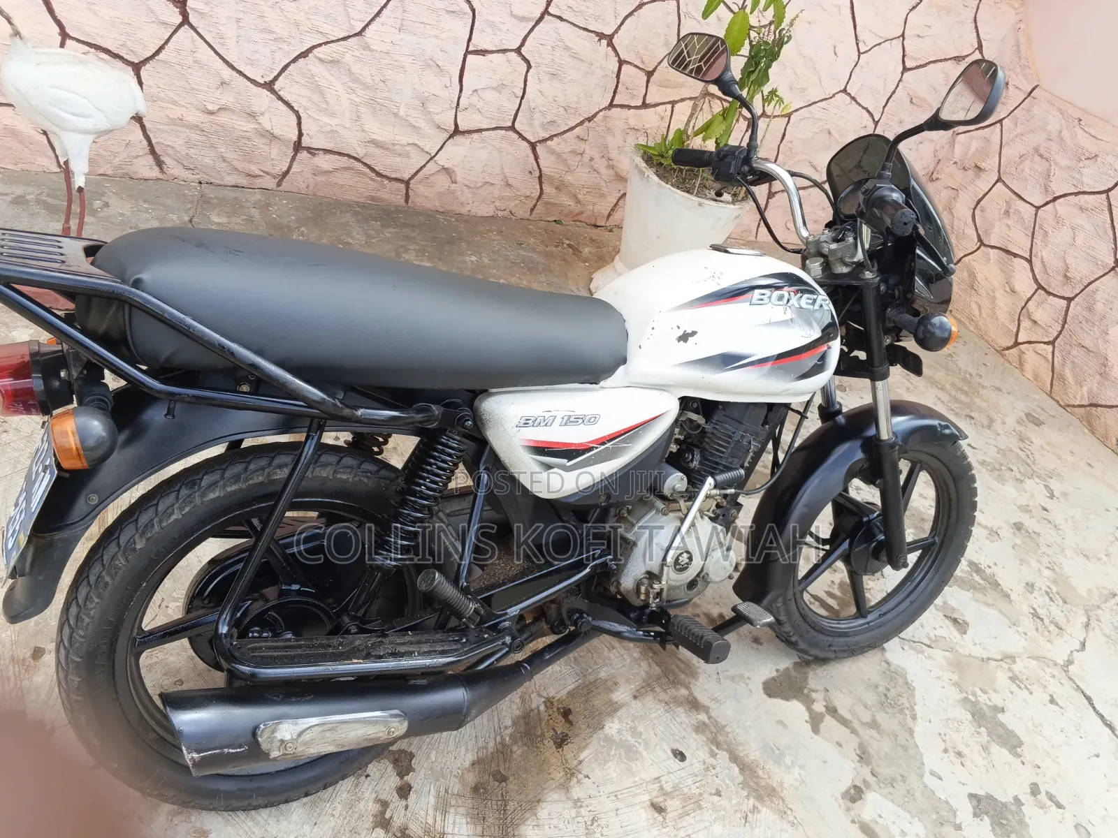 Bajaj Boxer 2022 White