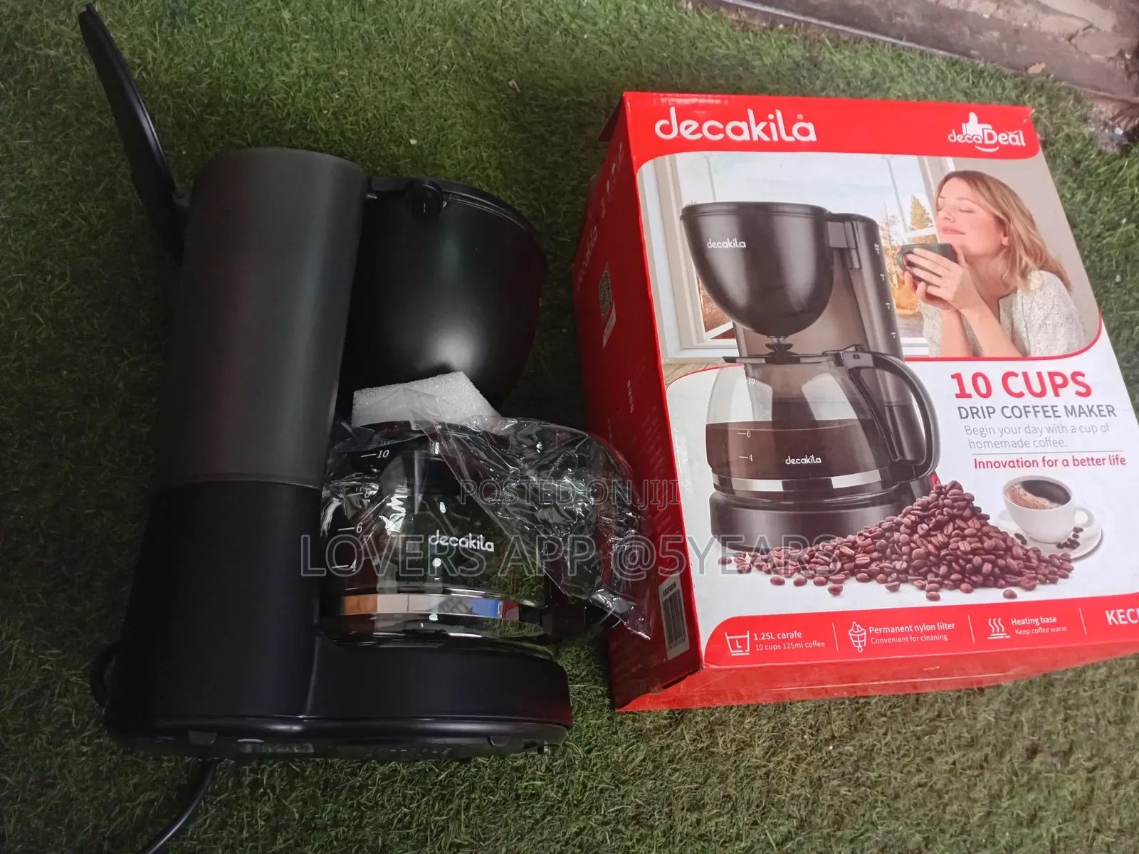 Good Life Portable Coffee Maker 1.25L Carafe