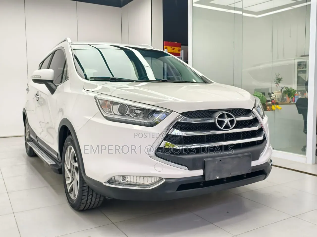JAC S3 2016 White