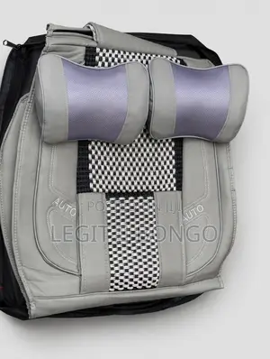 2 Front Seat Covers - Grey & Black Edition