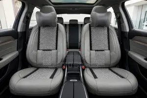 2 Front Seat Covers - Grey & Black Edition