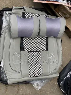 2 Front Seat Covers - Grey & Black Edition