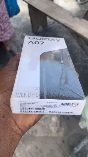 New Samsung Galaxy A07 128 GB Black