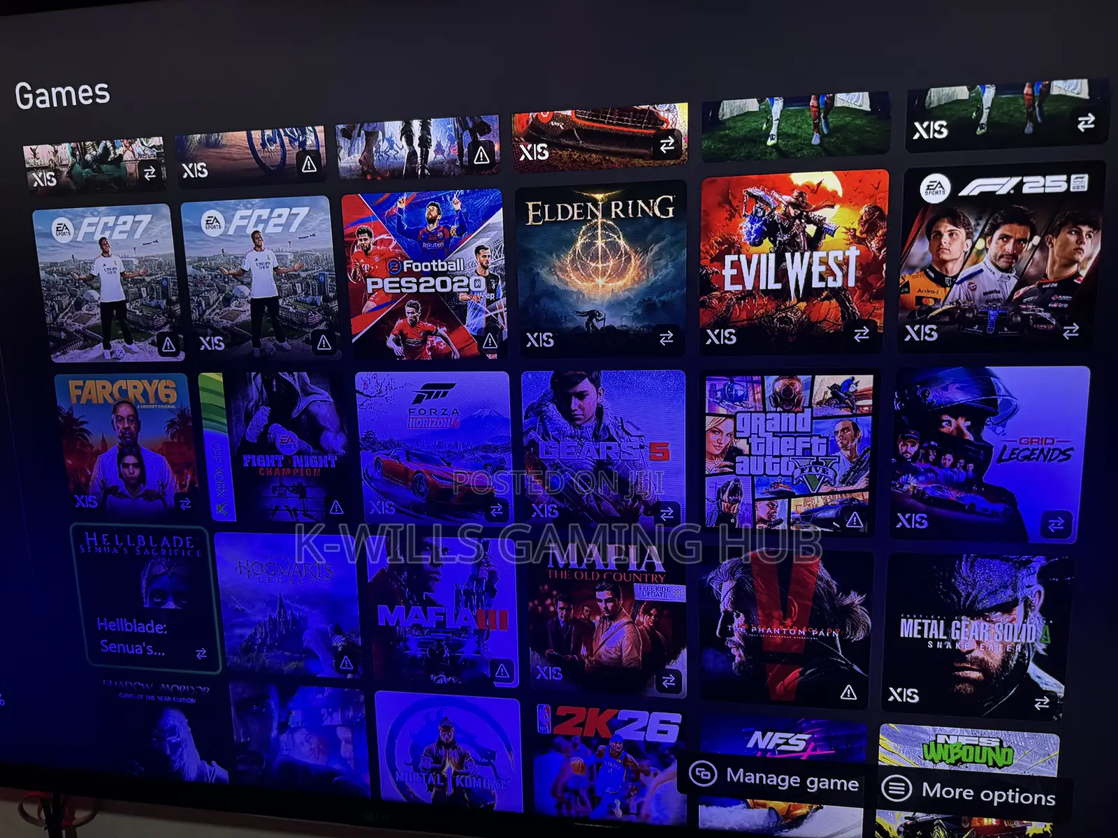 Xbox One/Series Game Account ( INSTANT DELIVERY)