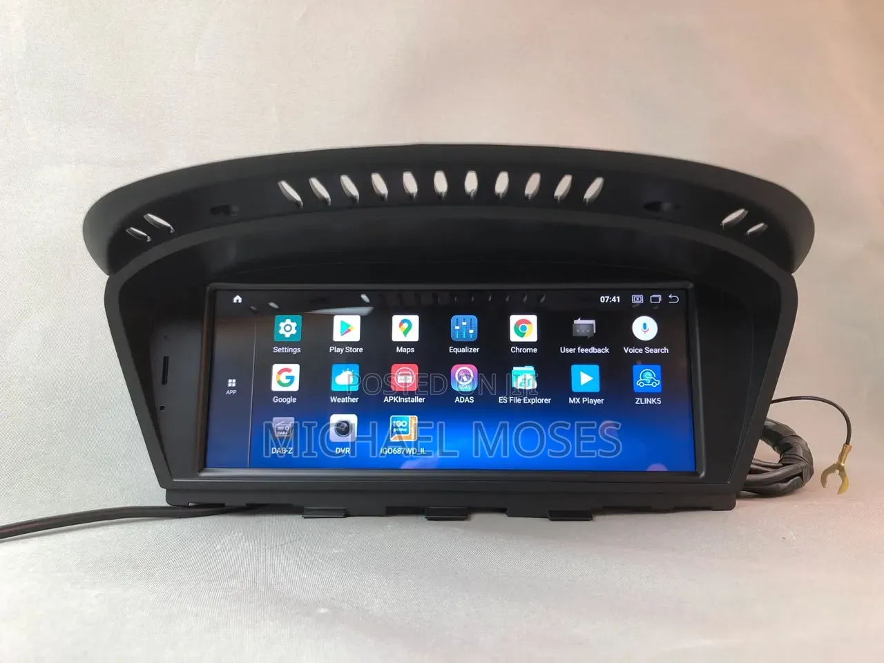 BMW F30 and E60 Android Screen Display