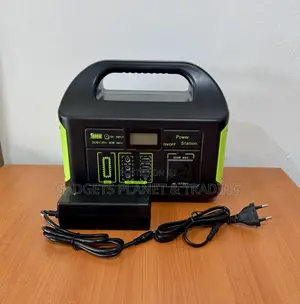500W DC Lithium-Lon Portable Solar Power Station & Outdoor Solar Panel