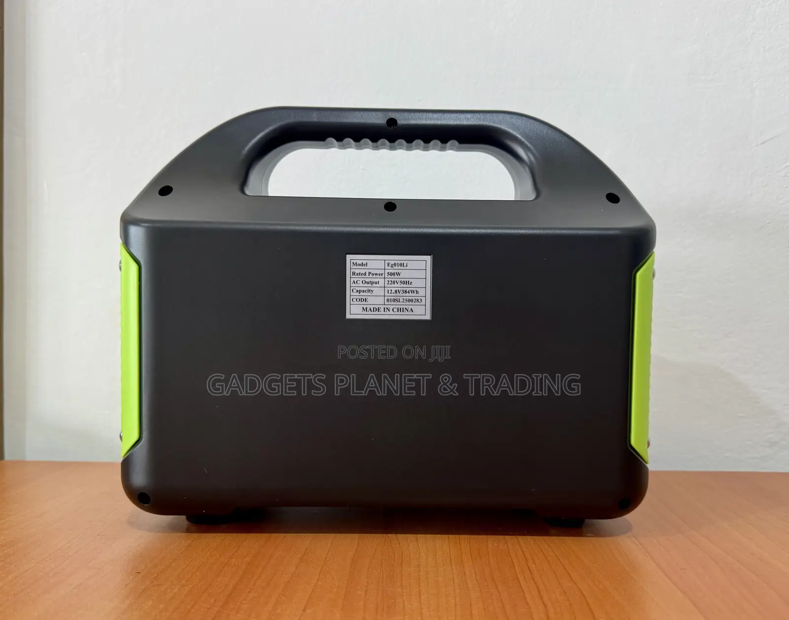 500W DC Lithium-Lon Portable Solar Power Station & Outdoor Solar Panel
